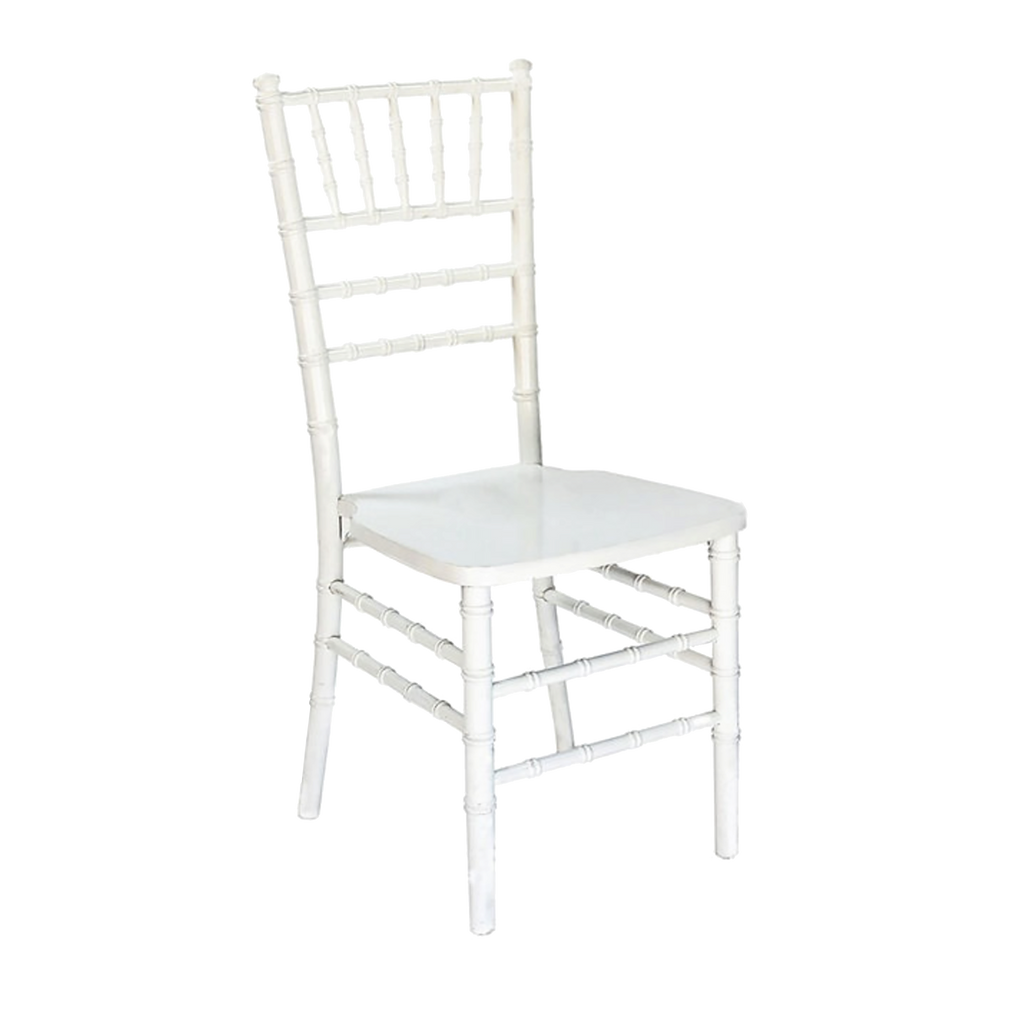 Chiavari Dining Chair: White