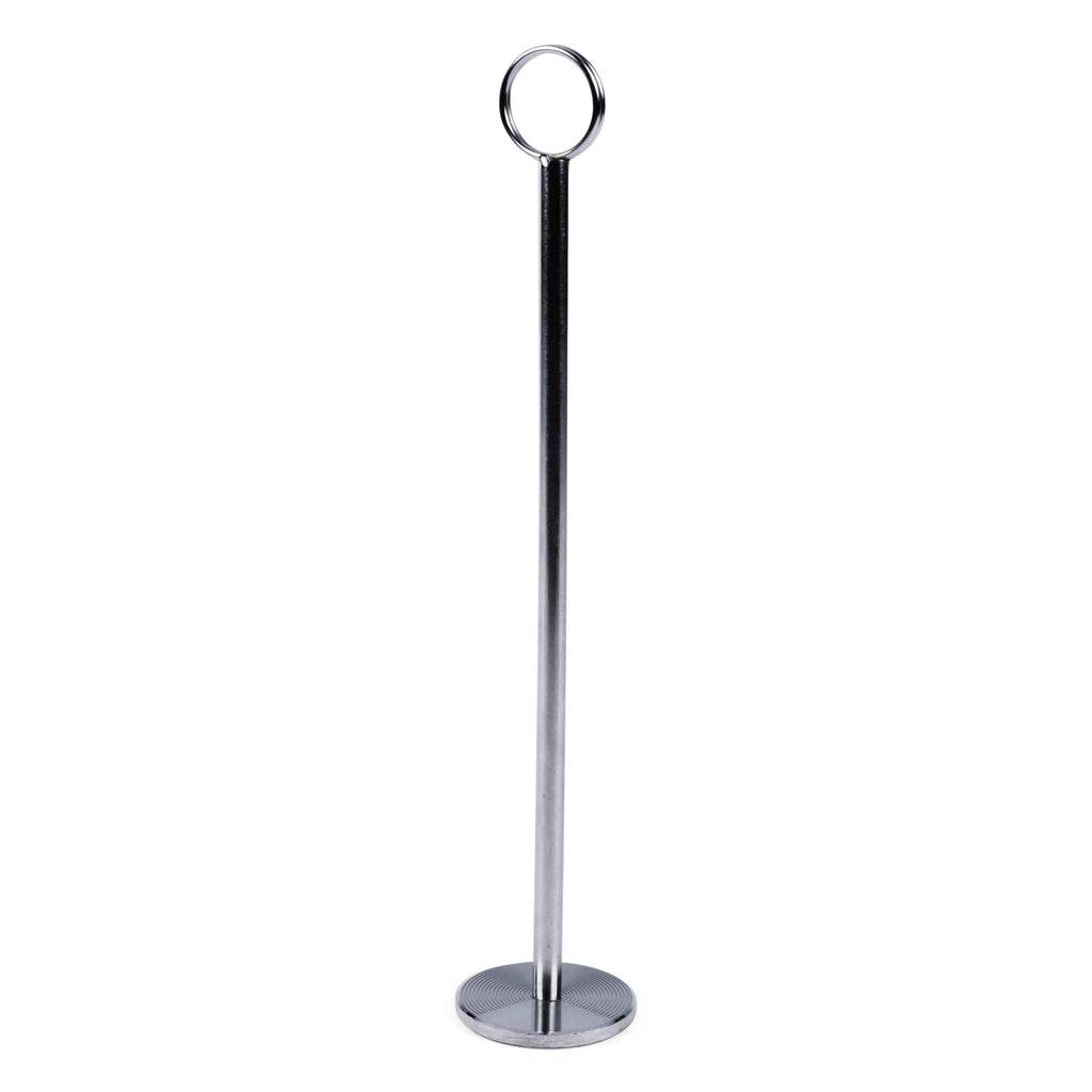 12" Stainless Table Number Stand