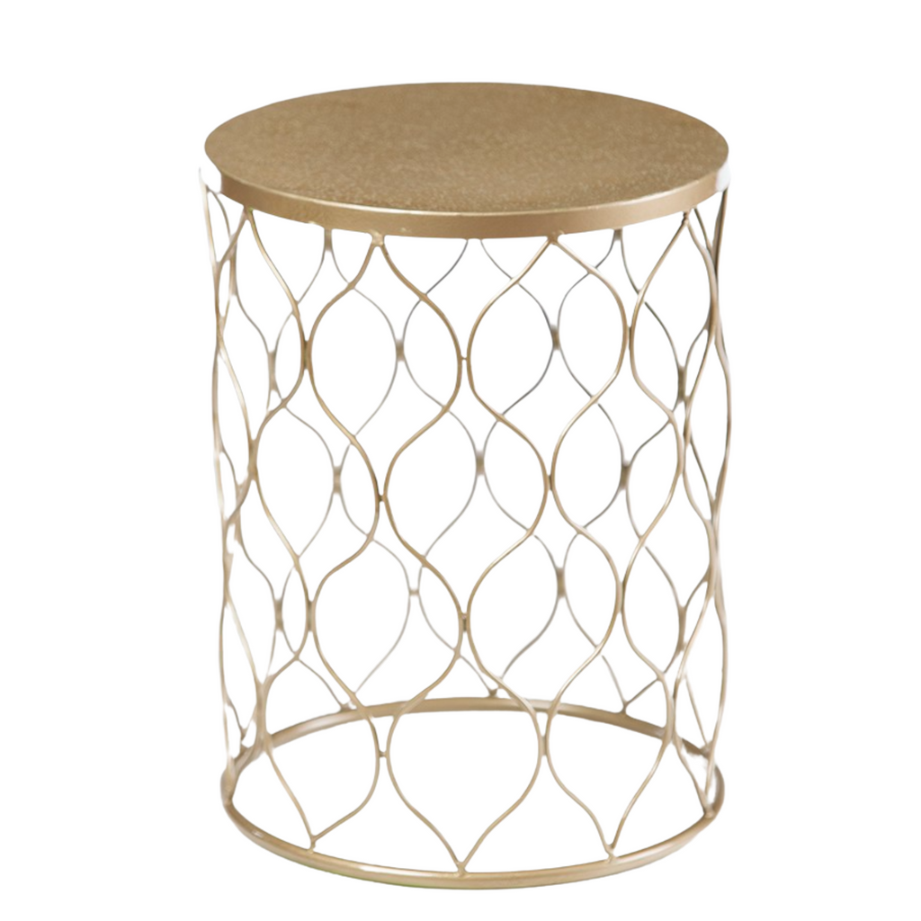 Mod Gold End Table