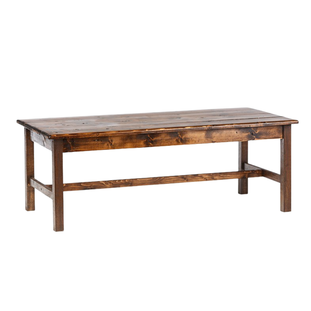 Mahogany Plank Coffee Table
