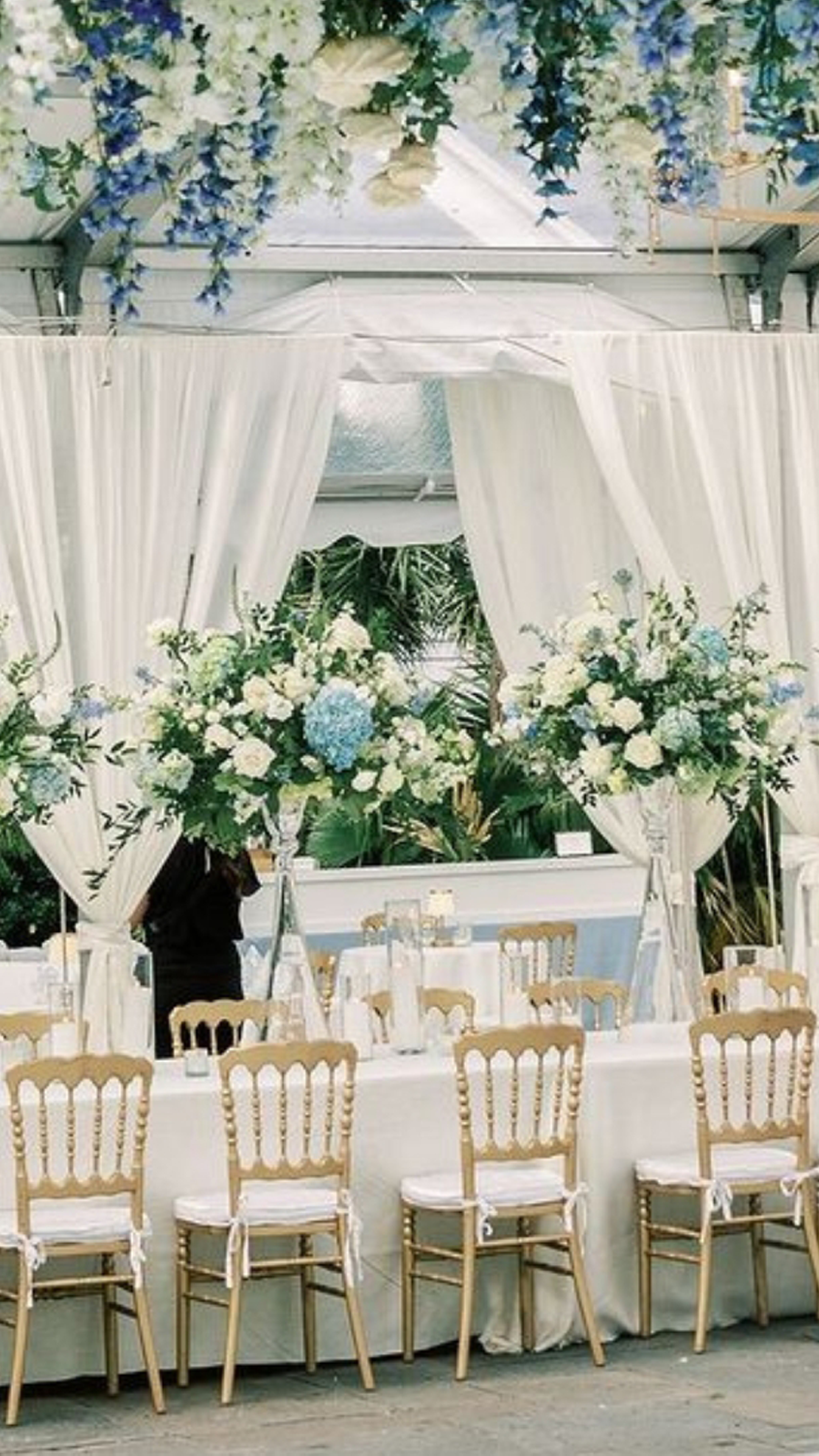 Wedding decor rentals for the big day. 