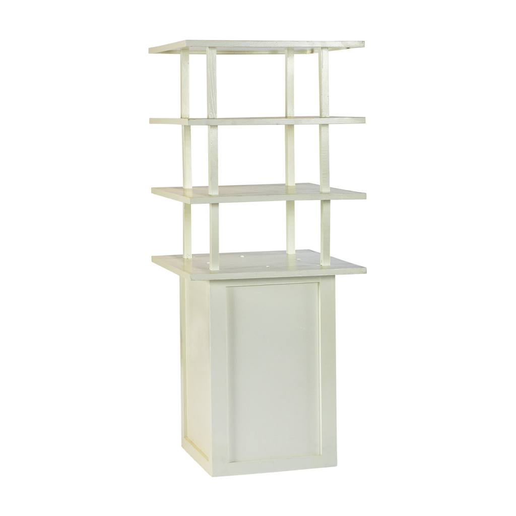 Three-Tier Square Bar Back