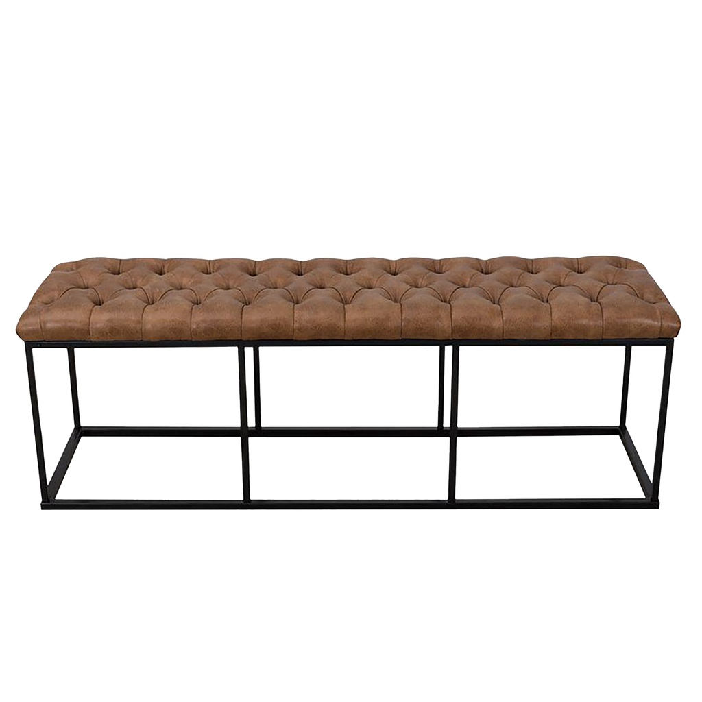 Alton Leather Bench