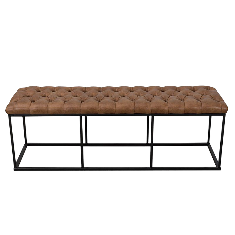 Alton Leather Bench