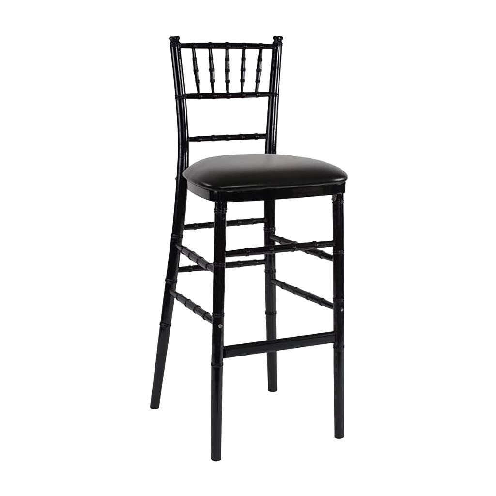 Chiavari Bar Stools, Black