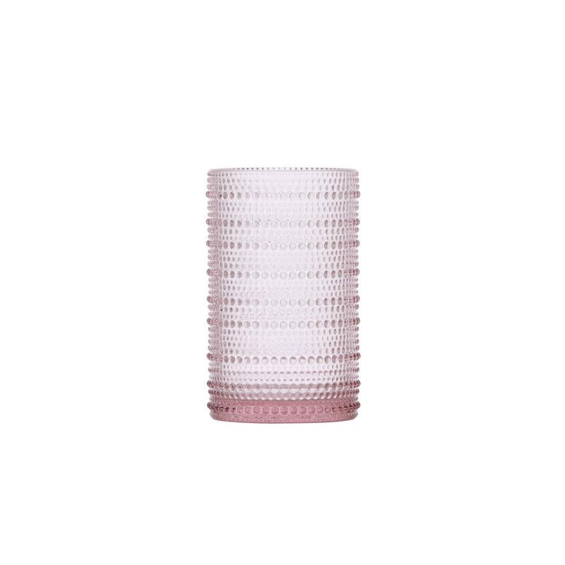 Bohemian Beaded Highball Pink