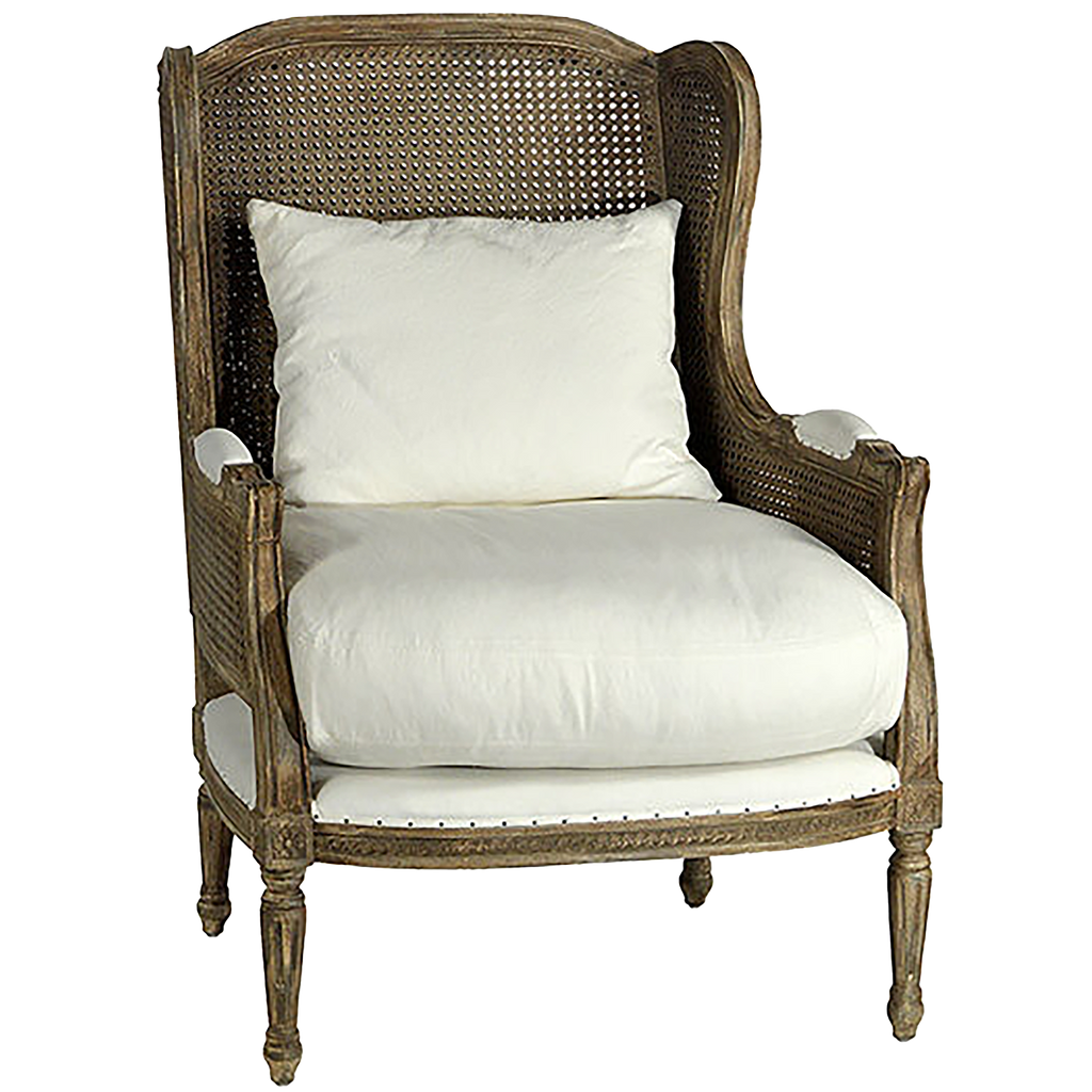 Cane Wingback Chair