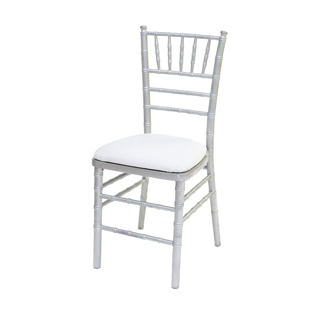 Chiavari Dining Chair: Silver