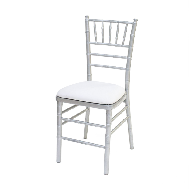 Chiavari Dining Chair: Silver