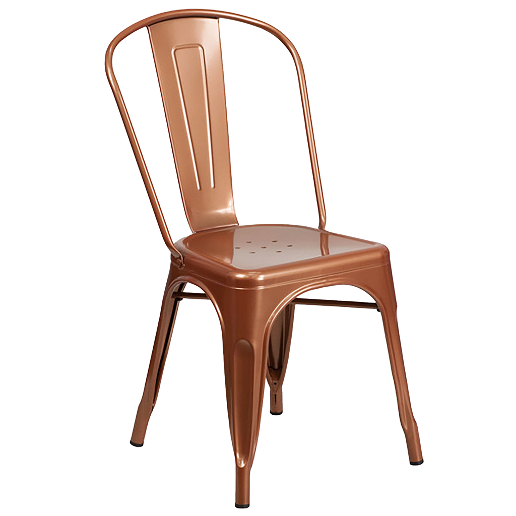 Copper Tolix Dining Chair