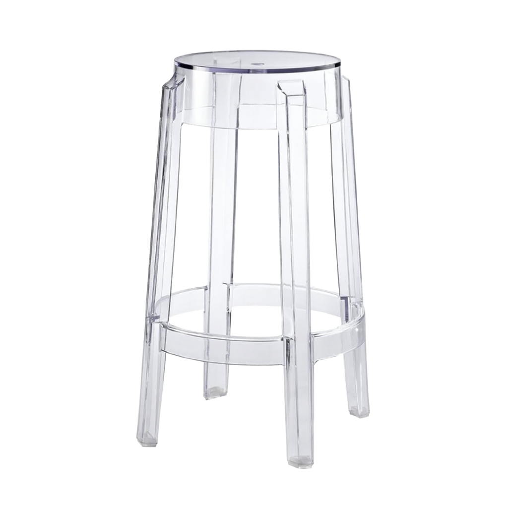 Ghost Armless Bar Stools