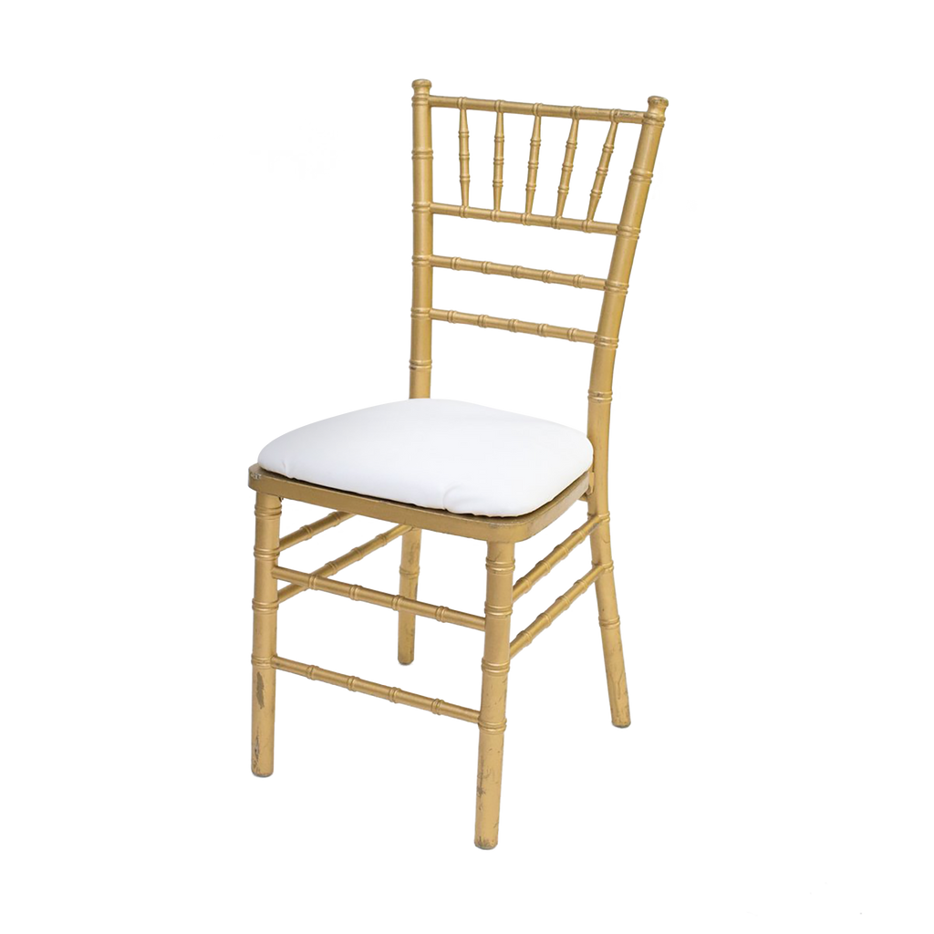 Chiavari Dining Chair: Gold