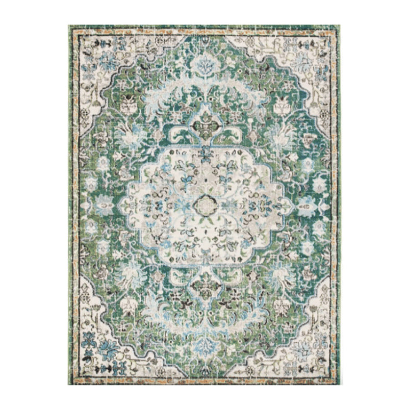 Green Traditional Rug – EventWorks Rentals