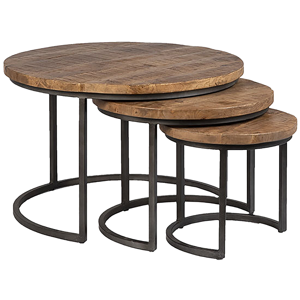 Industrial Nesting Coffee Table