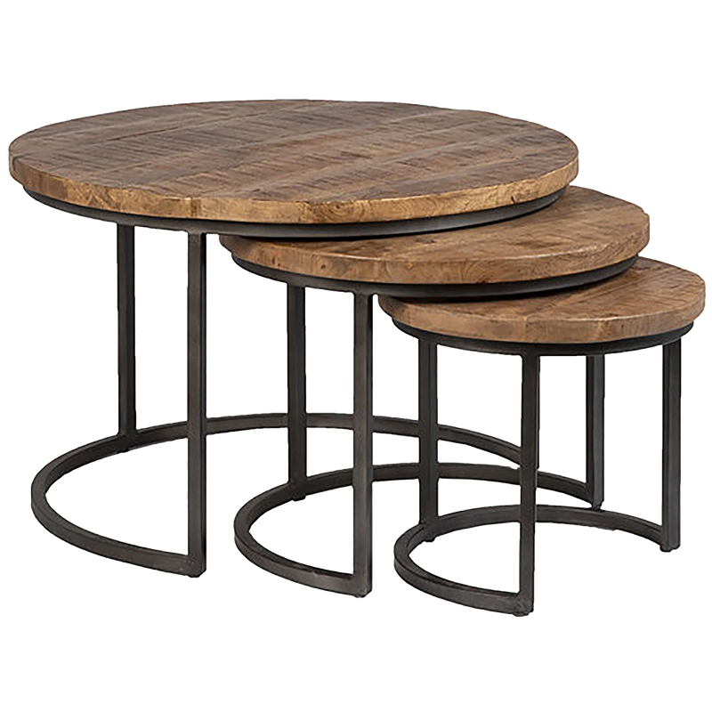 Industrial Nesting Coffee Table