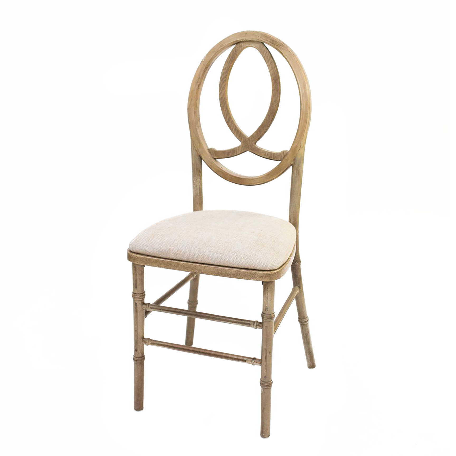 Infinity Antique Natural Chair – EventWorks Rentals