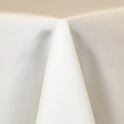 Ivory Matte Satin Linen