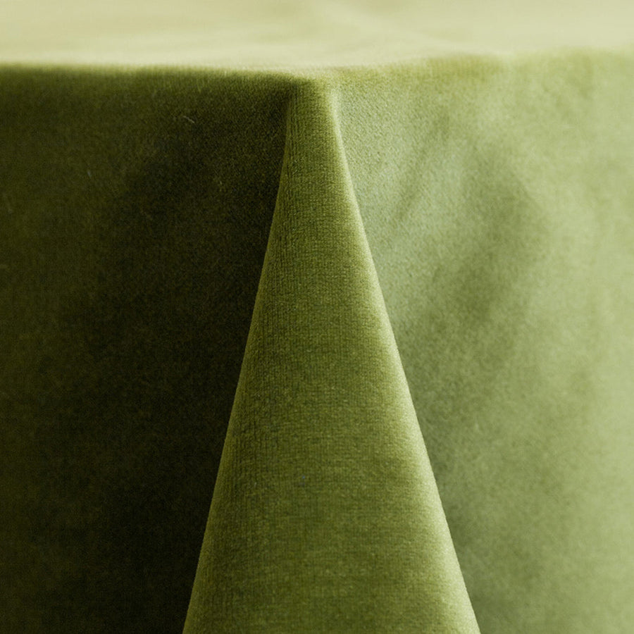 Leaf Green Velvet Linen – EventWorks Rentals
