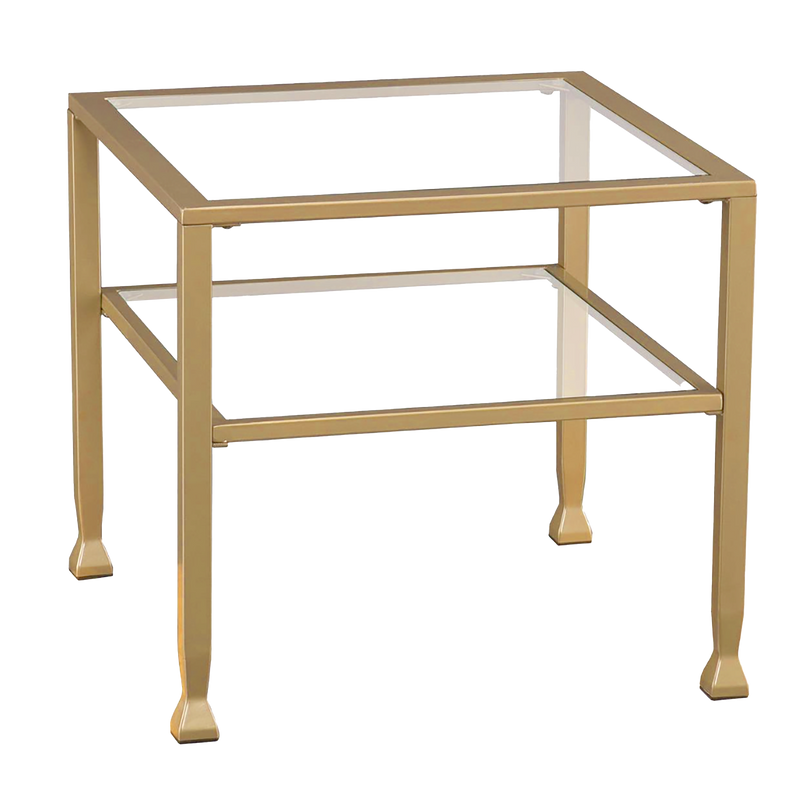 Matte Gold Cube Table