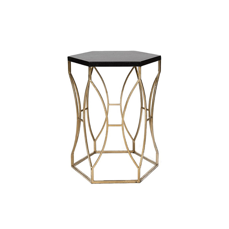 Ming Black and Gold Side Table