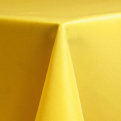 Neon Yellow Solid Polyester Linen