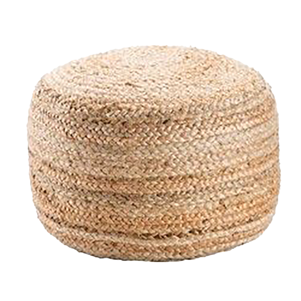 Nomad Jute Pouf