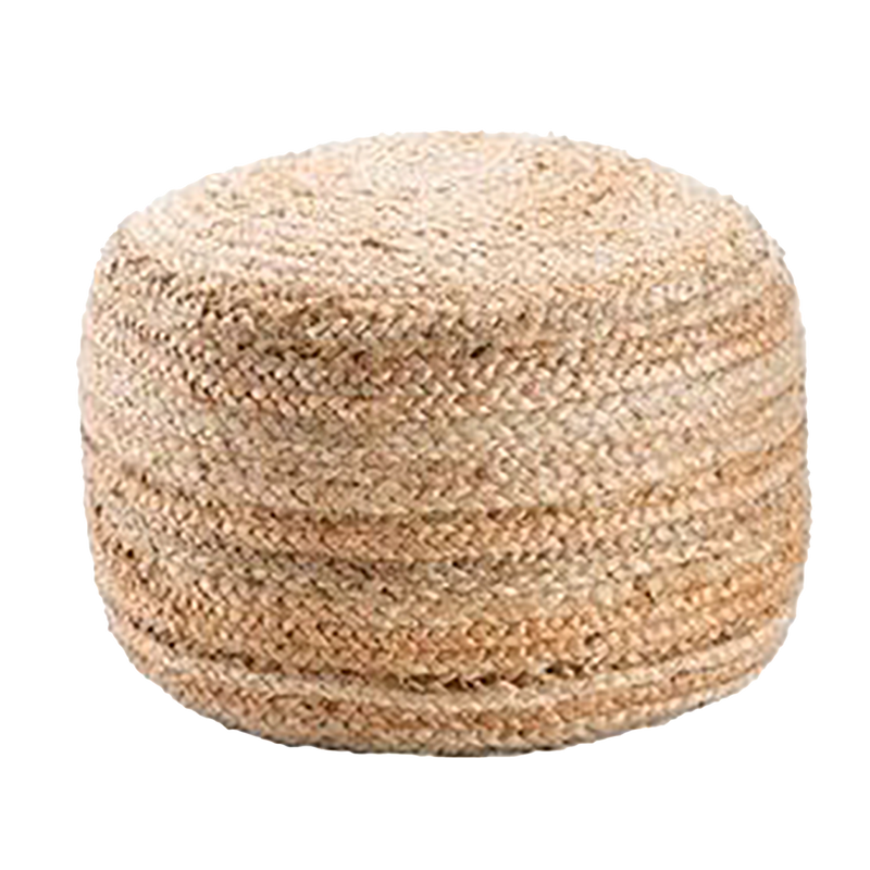 Nomad Jute Pouf