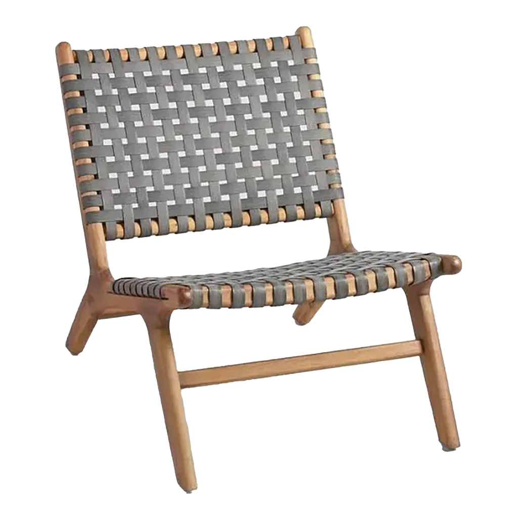 Nordic Woven Chair, Grey
