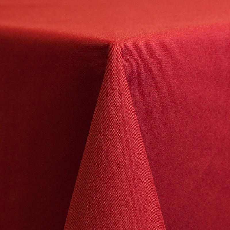 Red Solid Polyester Linen – EventWorks Rentals