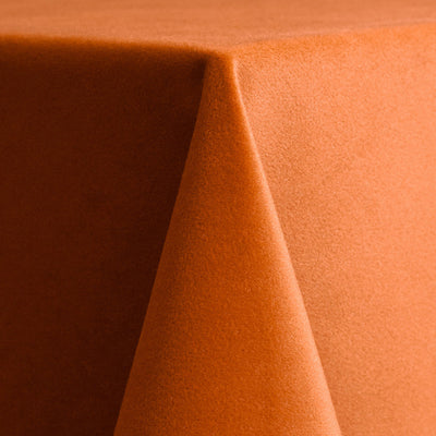 Spice Orange Velvet Linen