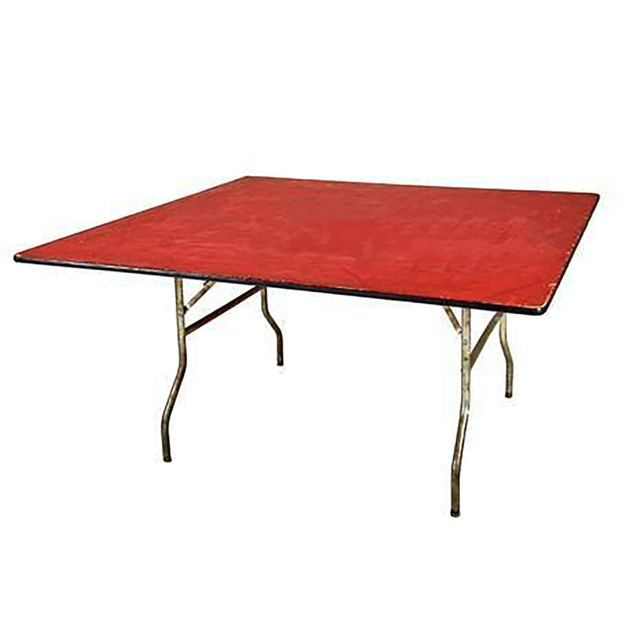Used Square Foldable Table Square Folding Table - 60