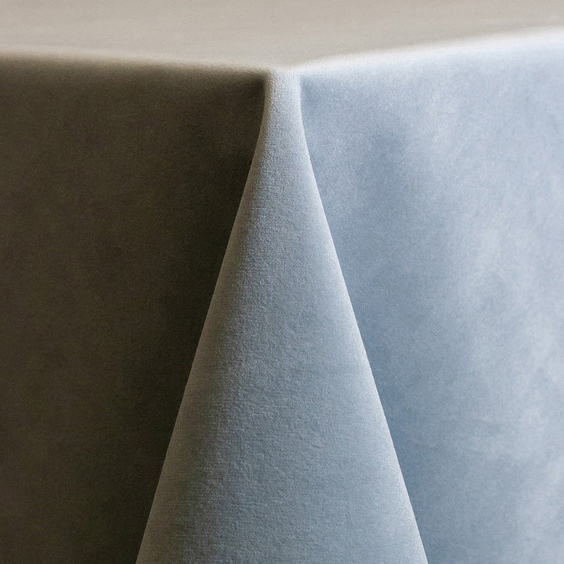 Storm Blue Velvet Linen – EventWorks Rentals