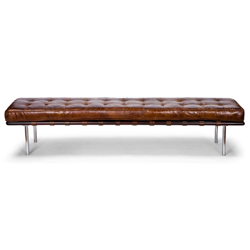 Tucker Leather Bench