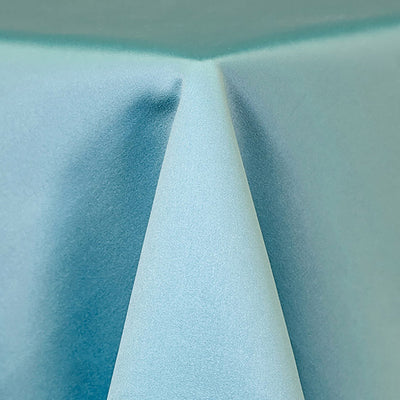 Turquoise Matte Satin Linen