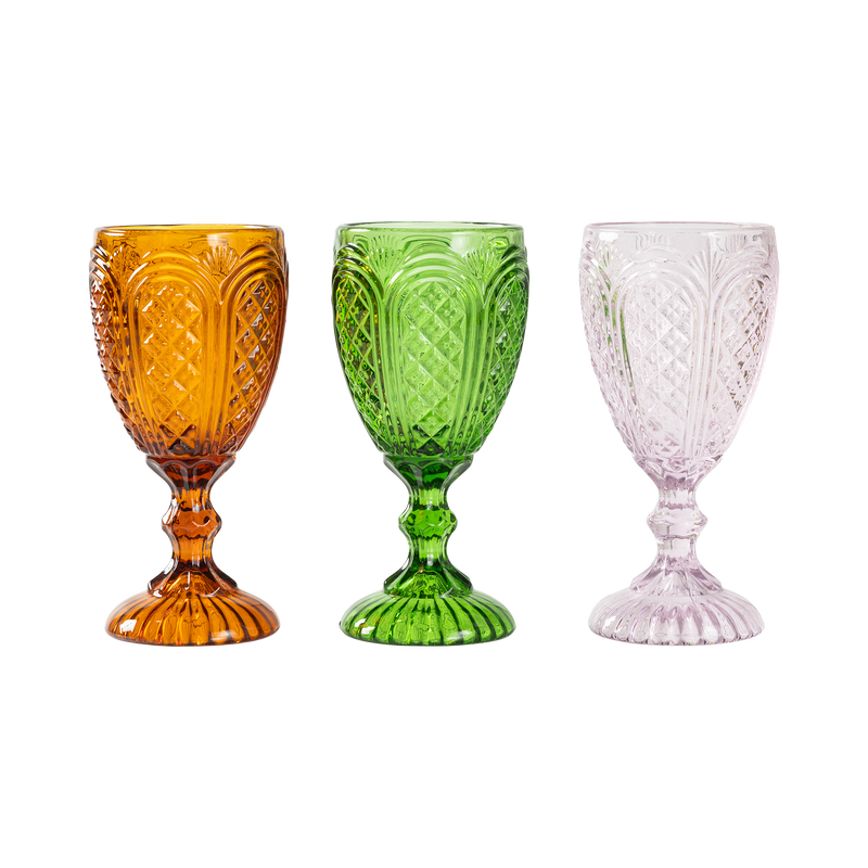 Carousel Goblet Green