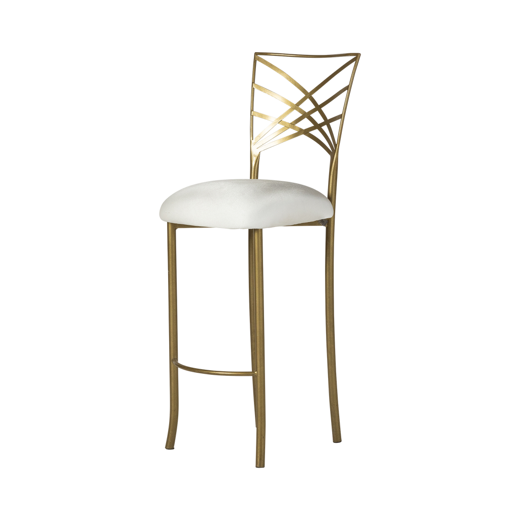 Chameleon Bar Stool: Gold