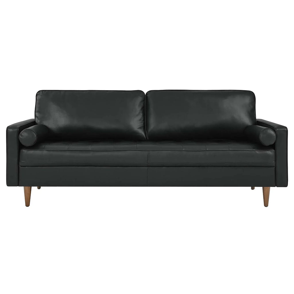 Kenzo Black Leather Sofa