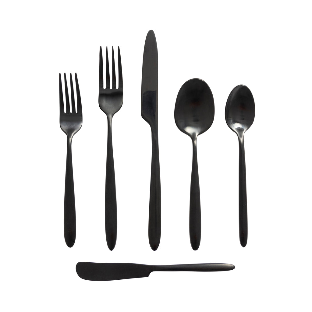 Stella Black Flatware