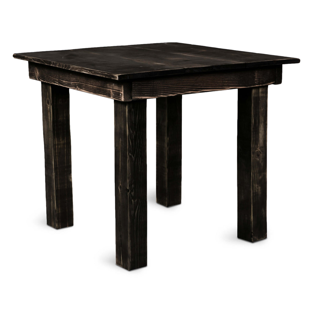 Square Distressed Farm Table