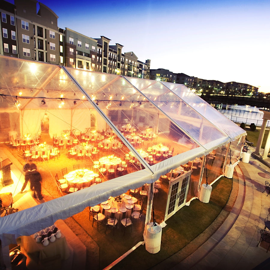 outdoor clear tents Clear Frame Tent w/ Gable Ends – EventWorks Rentals
