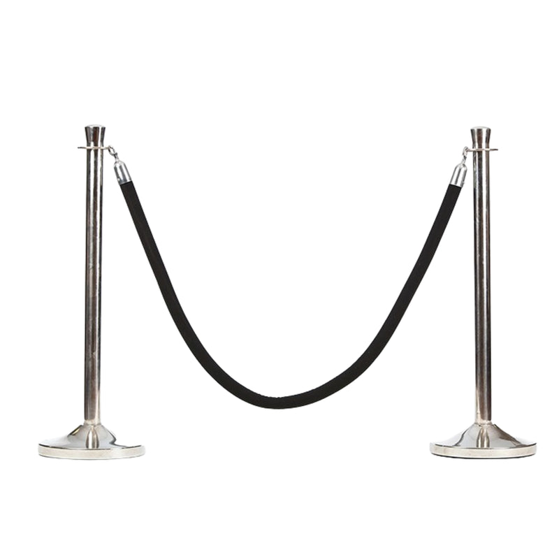 Black Stanchion Rope