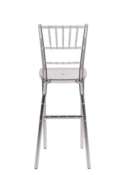 Chiavari Bar Stools: Clear