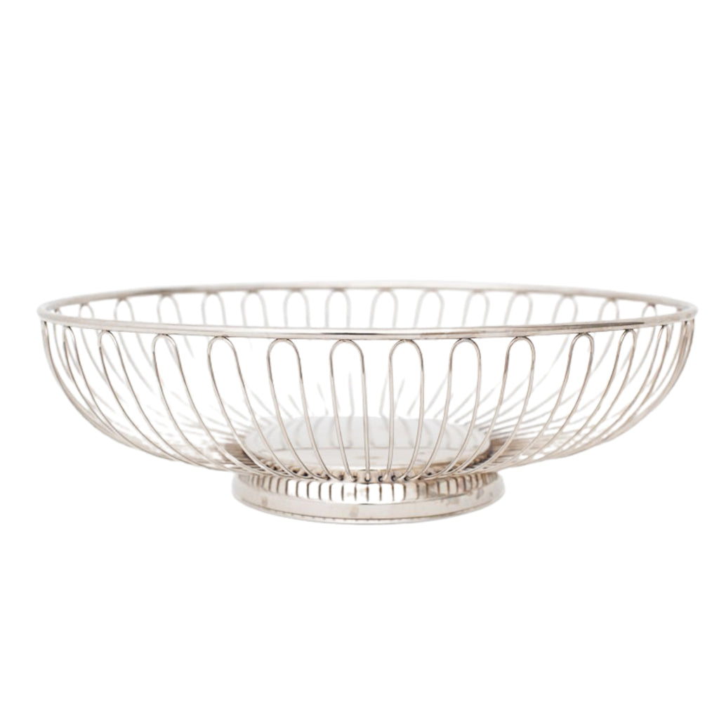 Bread Basket: Chrome Oval
