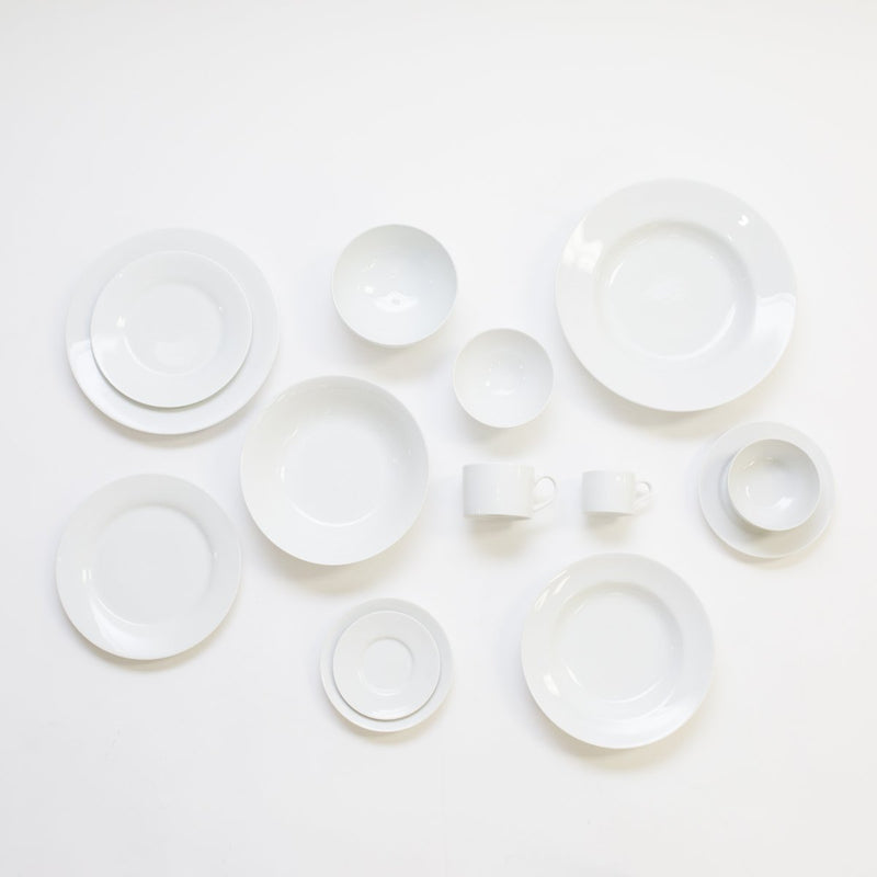 White Round China Collection