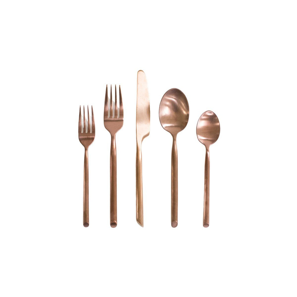 Capri Copper Flatware Collection