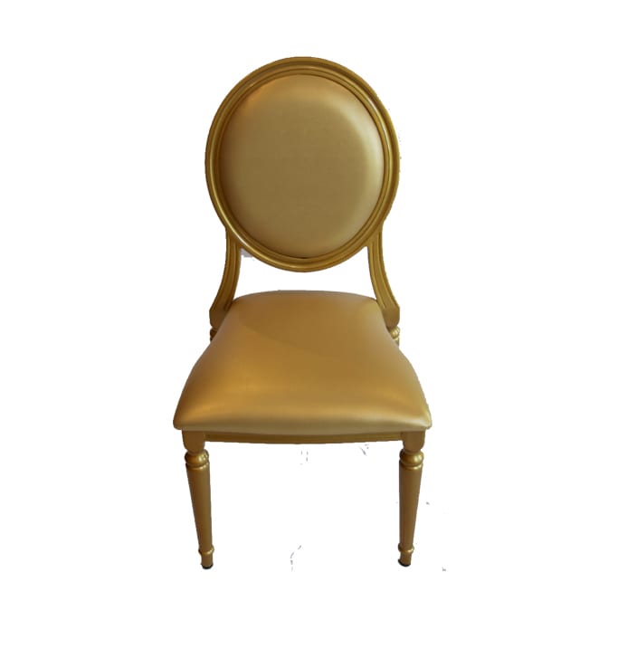 King Louis Chairs, Gold