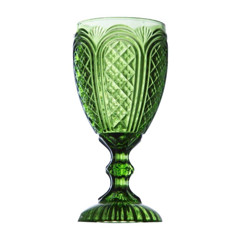 Carousel Goblet Green