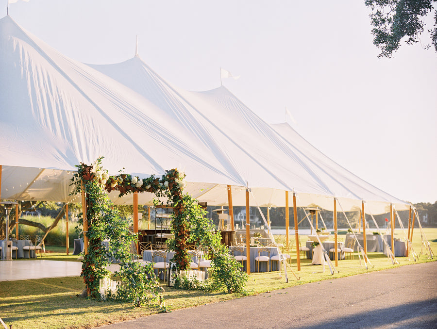 sailcloth tent rental Single Pole Sailcloth Tent – EventWorks Rentals