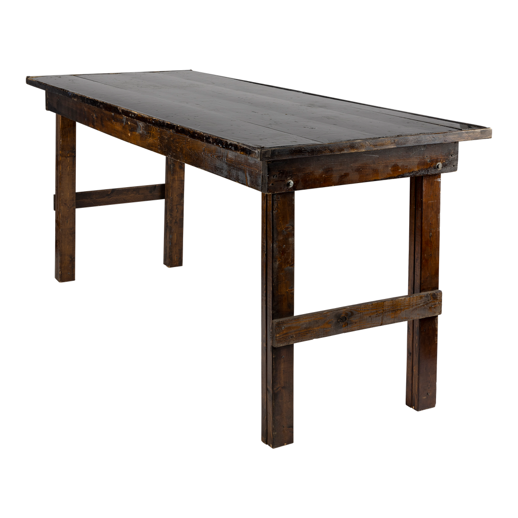 Mahogany Farm Pub Table