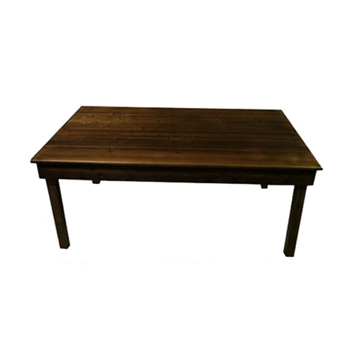 Mahogany Farm Table 8'x40"